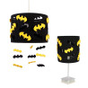 Lampa wisząca Batman czarna z żółtymi  dodatkami