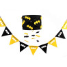 Lampa wisząca Batman czarna z żółtymi  dodatkami