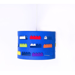 Lampa wisząca Lego Niebieska