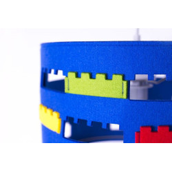 Lego Blue hanging lamp