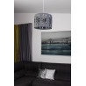 Aztec felt lamp, gray.