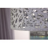 Felt lamp FLOWER gray.