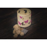Ekri Butterfly night lamp with pink accessories