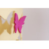Ekri Butterfly night lamp with pink accessories