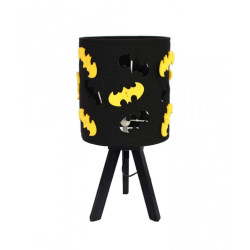 Lampka nocna Batman żółta z czarnymi  dodatkami