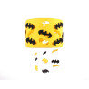 Yellow Batman night lamp with black accessories