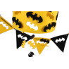 Yellow Batman night lamp with black accessories