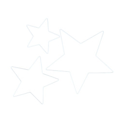 White star 3mm