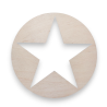 Plywood base like Captain America's shield