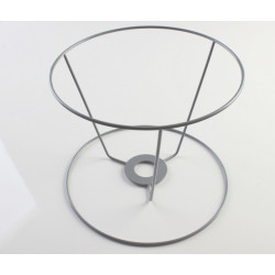 Stelaż  do abażuru  E14 do lampki nocnej   koszyk + kółko