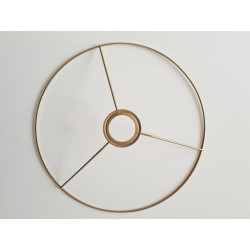 Złoty stelaż do abażuru  sam koszyk E27 .