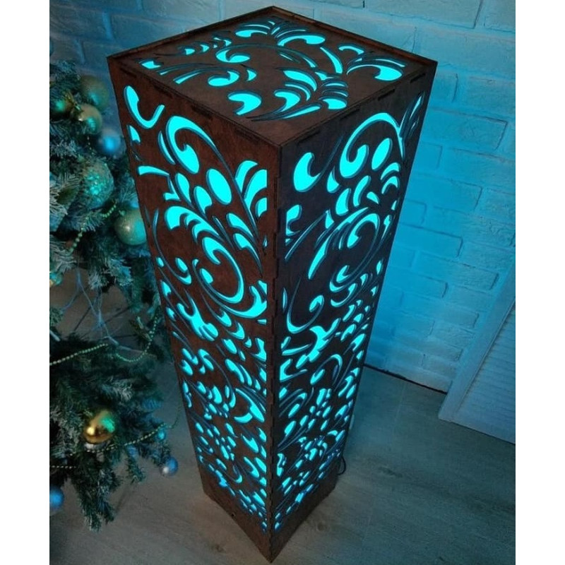 Lampa podłogowa Świetlisty Witraż