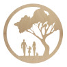 Happiness tree D103, made of plywood, 6 mm thick.