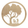 Happiness tree D108, made of plywood, 6 mm thick.