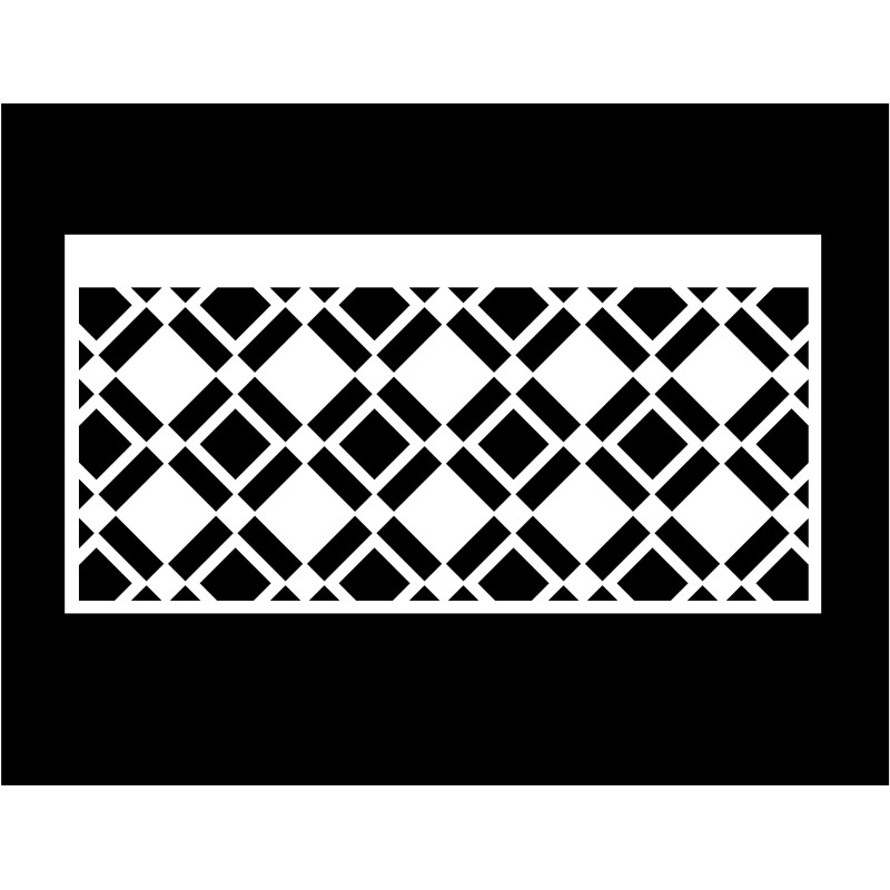 Ażur do firan wzór P103 kolor biały Premium