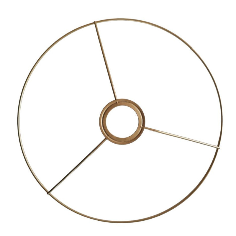 Złoty stelaż do abażuru  sam koszyk E27 .