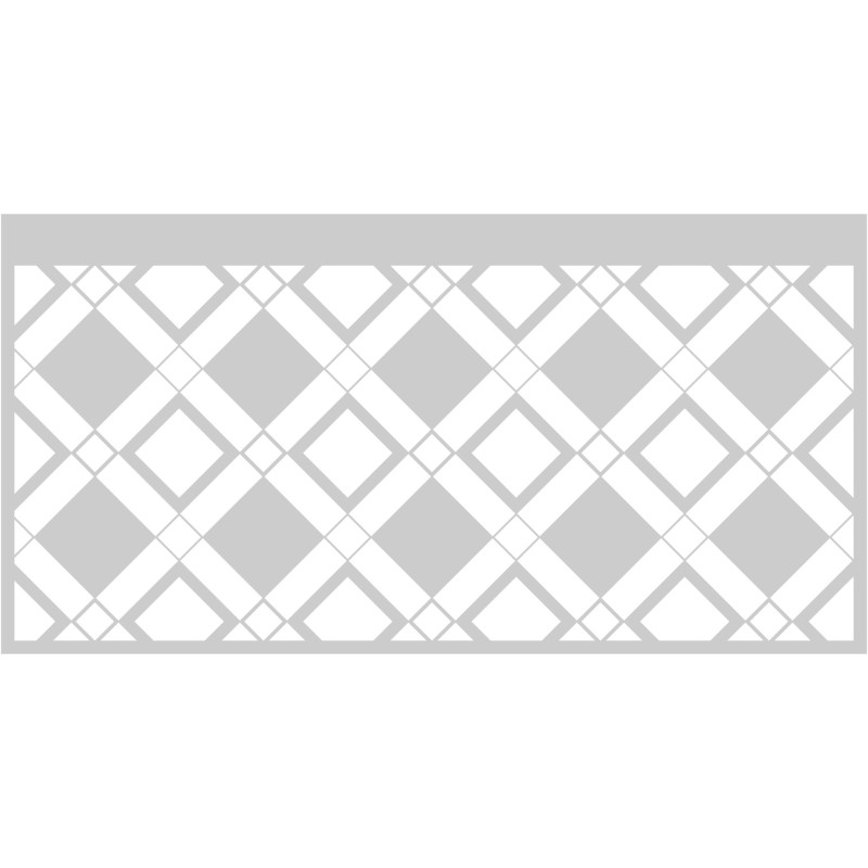 Ażur do firan wzór P101 kolor szary Premium