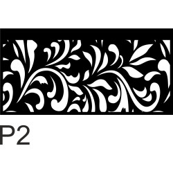 Ażur do firan wzór P121  Premium