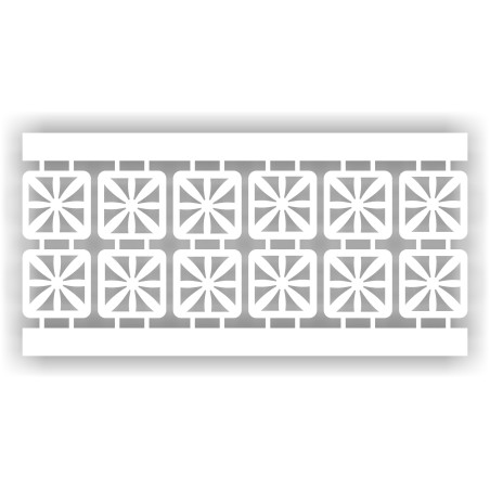 copy of copy of Ażur do firan wzór PiroA03  Premium