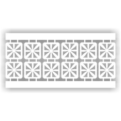 copy of copy of Ażur do firan wzór PiroA03  Premium