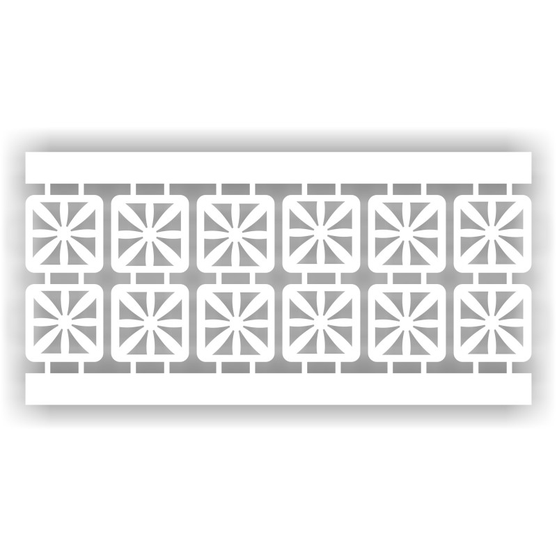 copy of copy of Ażur do firan wzór PiroA03  Premium