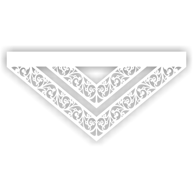 copy of copy of copy of copy of Ażur do firan wzór PiroA03  Premium