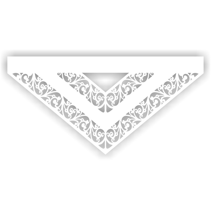 copy of copy of copy of copy of copy of Ażur do firan wzór PiroA03  Premium