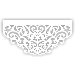 Ażur do firan PiroA01, jakość premium, grubość 1,5mm.