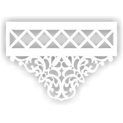 Ażur do firan wzór PiroA13 kolor  Premium