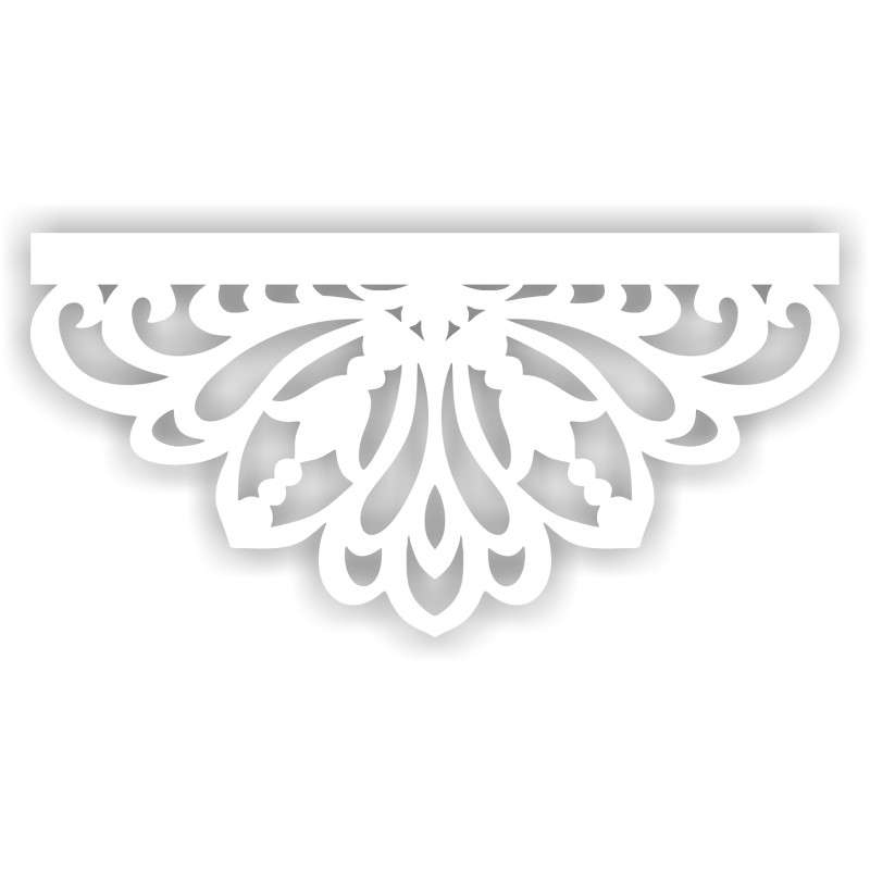 Ażur do firan PiroA04, jakość premium, grubość 1,5mm.