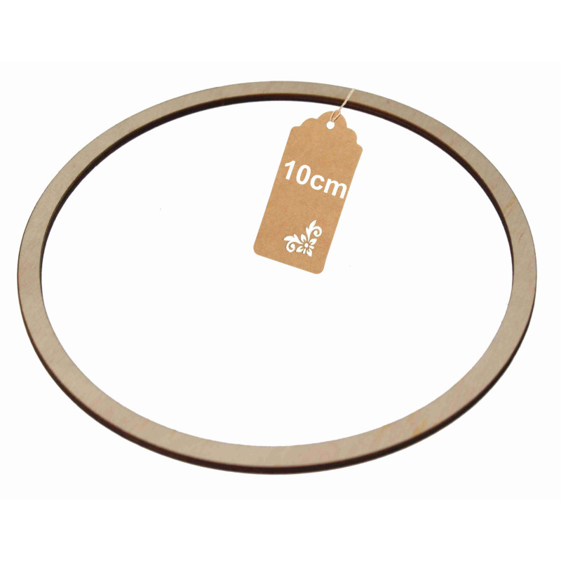 Wooden hoops for handicrafts