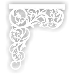 Ażur do firan PiroN03, jakość premium, grubość 1,5mm.