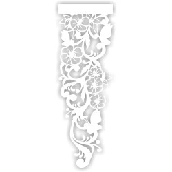 Ażur do firan PiroD06, jakość premium, grubość 1,5mm.