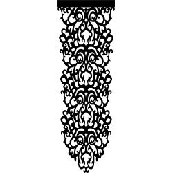 Ażur do firan PiroD03, jakość premium, grubość 1,5mm.