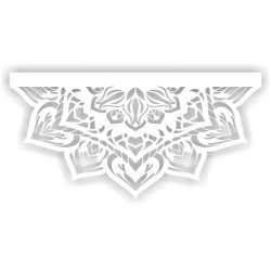 Ażur do firan PiroA21 , jakość premium, grubość 1,5mm.