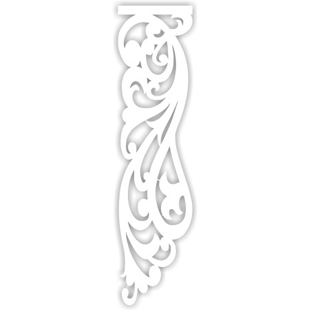 Ażur do firan PiroD08, jakość premium, grubość 1,5mm.