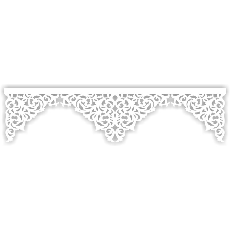 Zestaw ażurów, lambrekin. PiroZ02 jakość premium