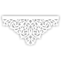 Zestaw ażurów, lambrekin. PiroZ02 jakość premium