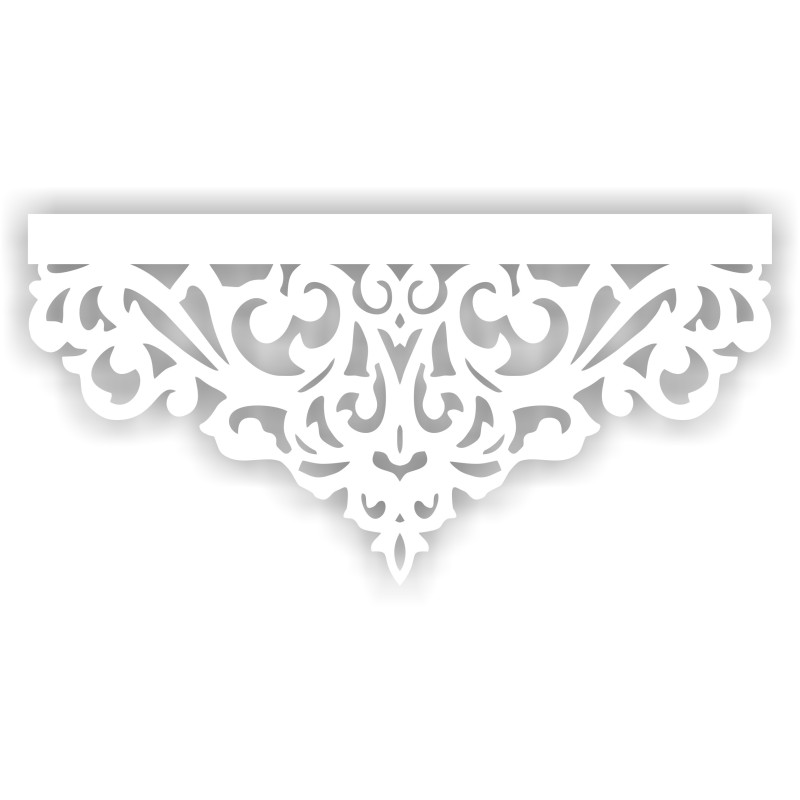 Ażur do firan PiroA25, jakość premium, grubość 1,5mm.