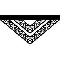 copy of copy of copy of copy of copy of Ażur do firan wzór PiroA03  Premium