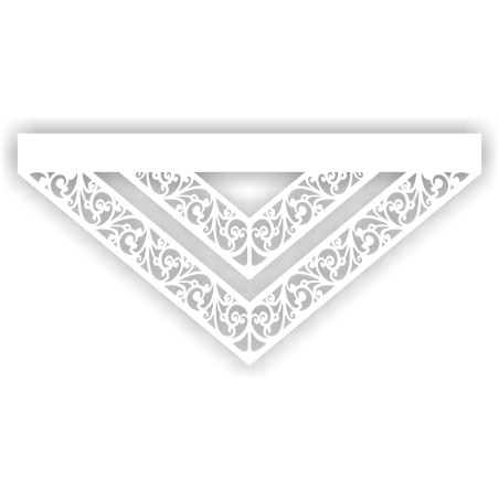 Ażur do firan wzór PiroT7657w Grubość 1,5mm jakość Premium - promocja