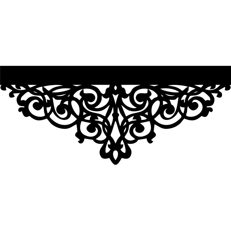 Ażur do firan wzór Piro5287 Grubość 1,5mm jakość Premium 100x50cm - promocja