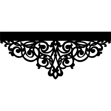 Ażur do firan wzór Piro5287 Grubość 1,5mm jakość Premium 100x50cm - promocja