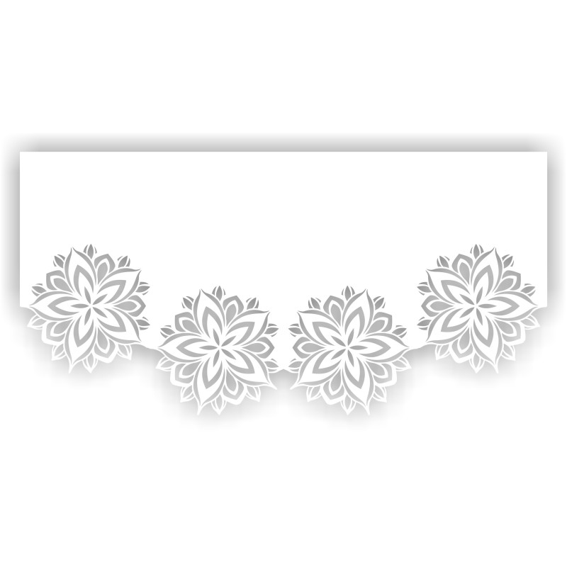 Ażur do firan PiroA27, jakość premium, grubość 1,5mm.