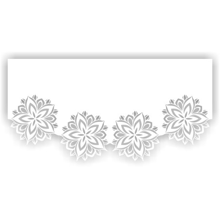 Ażur do firan PiroA27, jakość premium, grubość 1,5mm.