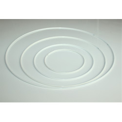 Rozpinana biała obręcz do tipi i baldachimów