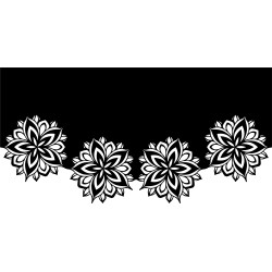 Ażur do firan PiroA27, jakość premium, grubość 1,5mm.