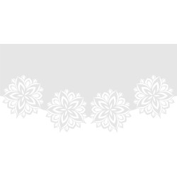 Ażur do firan PiroA27, jakość premium, grubość 1,5mm.