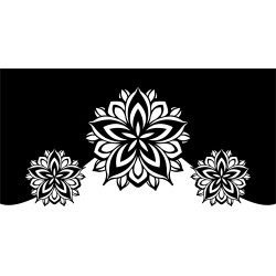 Ażur do firan PiroA29, jakość premium, grubość 1,5mm.