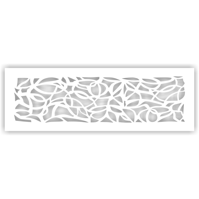 Ażur 70x23cm  biały do firan Piro52, jakość premium, grubość 1,5mm promocja